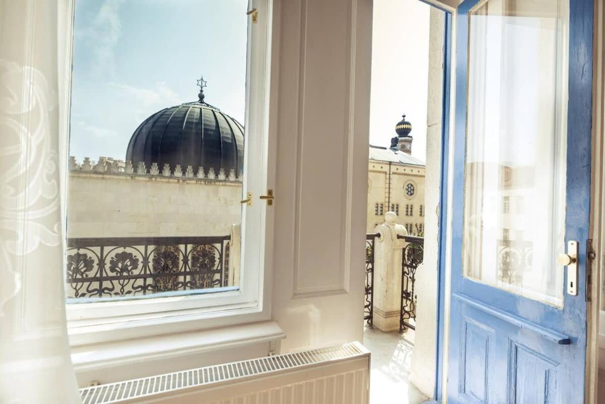 New A C Studio With View Of The Synagogue Budapest Eksteriør bilde